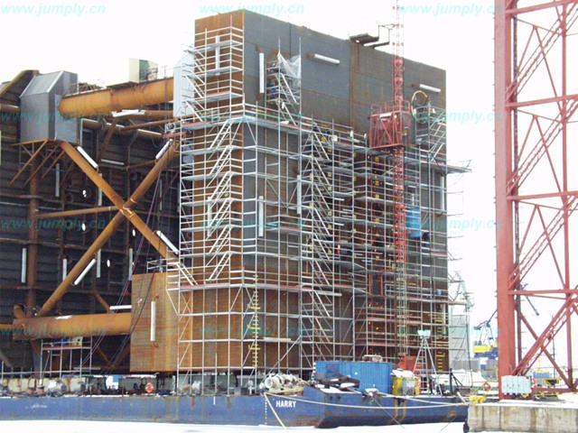 盤扣式腳手架工業安裝平台